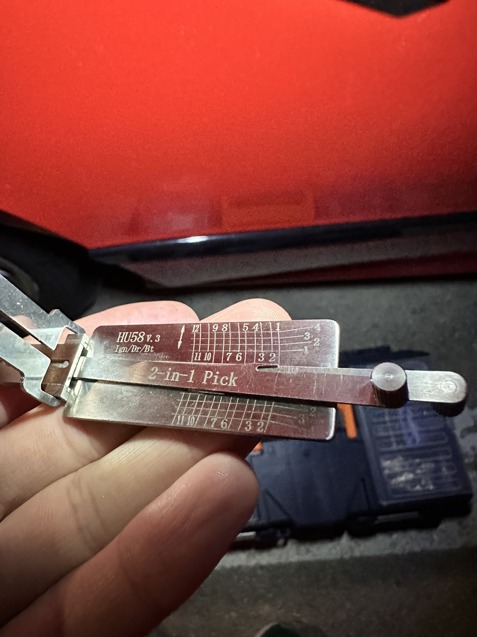Lishi HU58 para BMW EWS (E36/E46/E39) — KKKEY